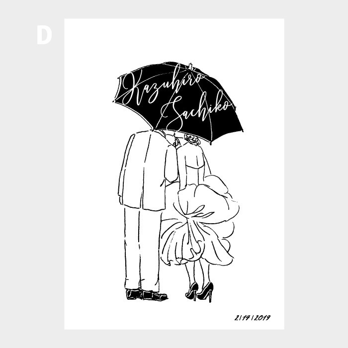 ウェルカムボード Funny 4種 イラスト A3 自立式額フレーム付 小西製作所