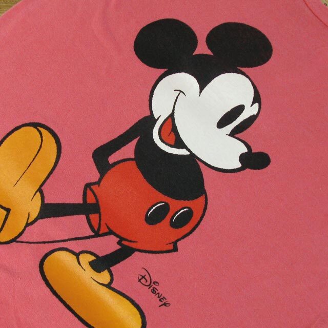 送料無料 Junk Food ジャンクフード Classic Mickey ミッキーマウス レディース 丈長 Tシャツ Kei Style