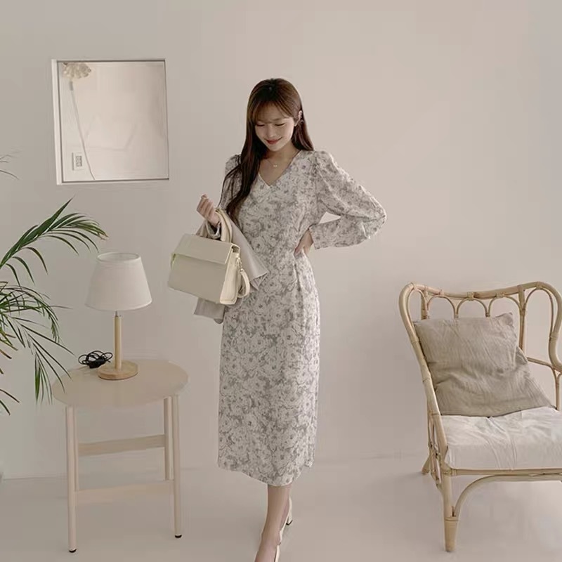 フローラルレディワンピースc0117 Coeurec