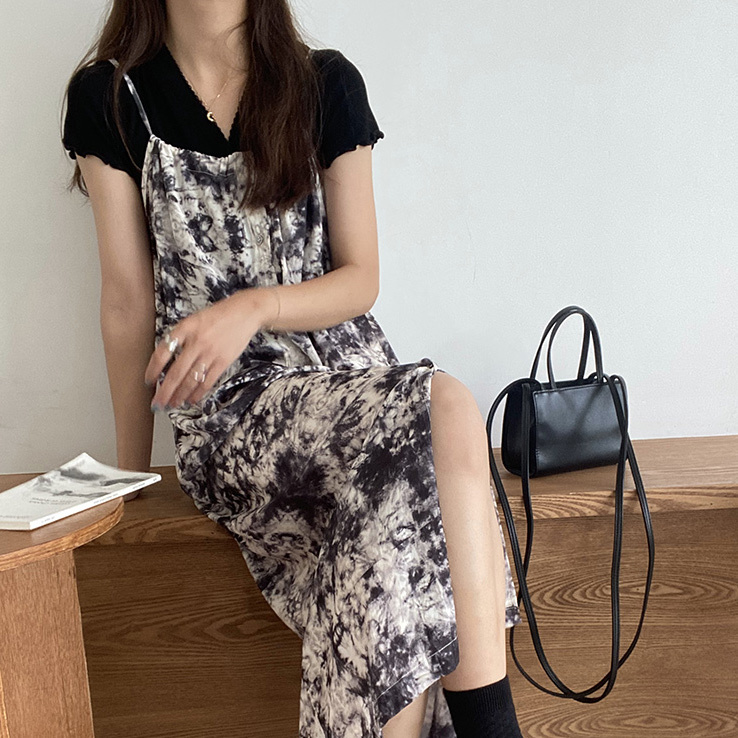 残りわずか タイダイキャミロングワンピース 1972 Poet