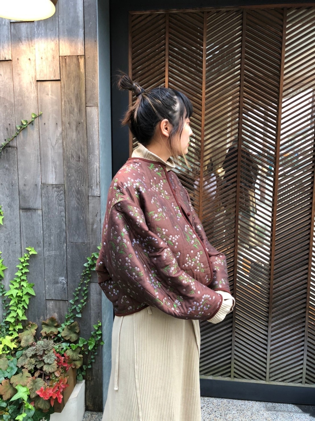 タグ付き】mame Floral Jacquard coat bizioliauto.it