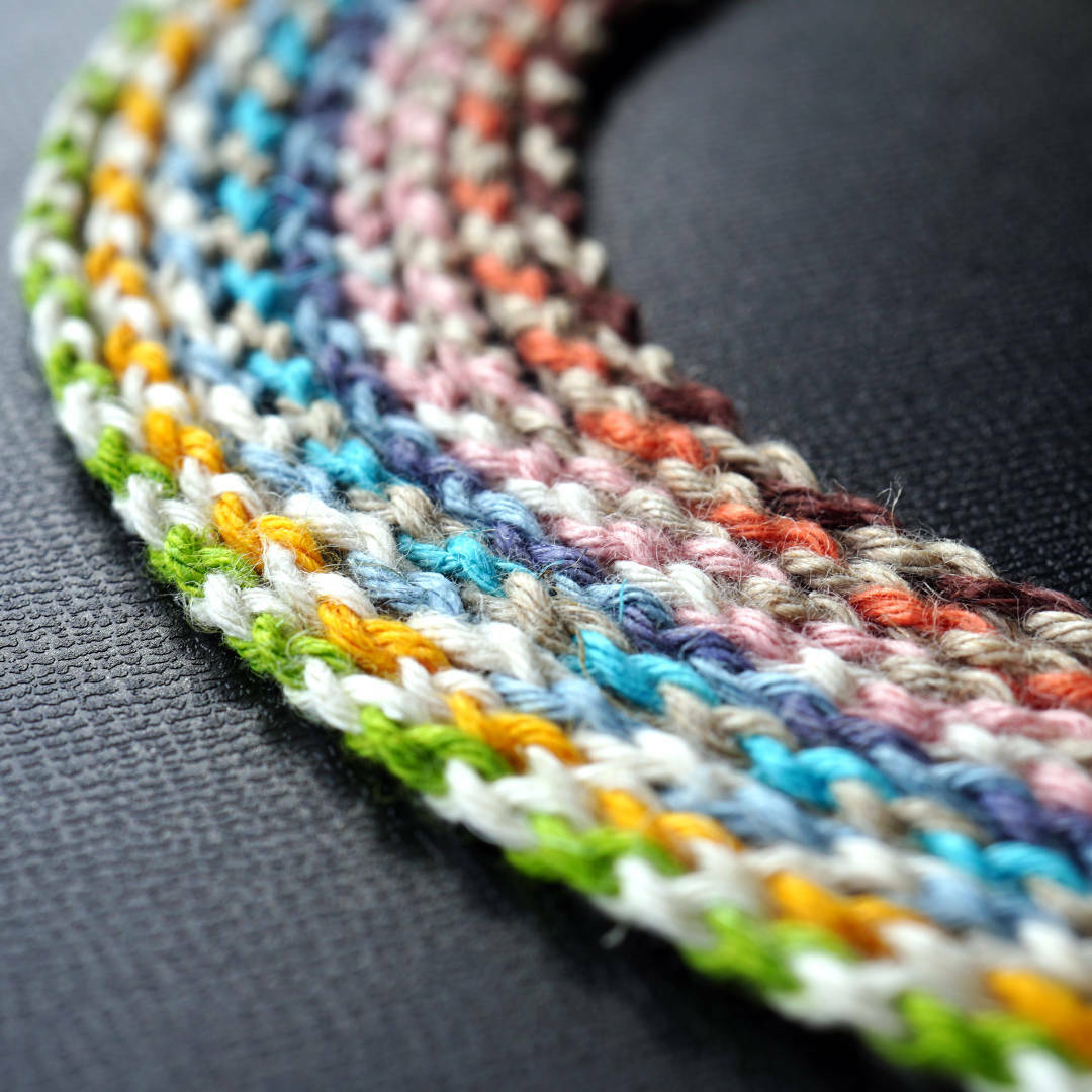 四つ編みヘンプ紐 バイカラー 全9色 まがたまworld通販部 独自の診断技術と勾玉ネックレスやブレス通販