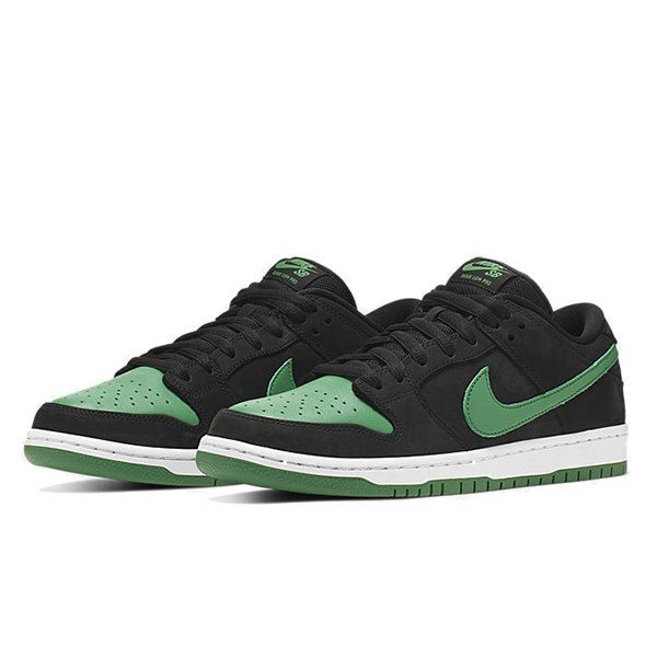 nike sb dunk black pine green