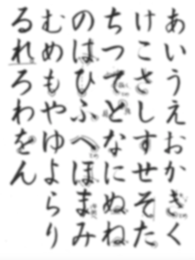 Pdf ひらがな50音お手本 Japanese Hiragana Shodo Teaching Materials 尚友書道会 Showyoushodo 伯豐道人