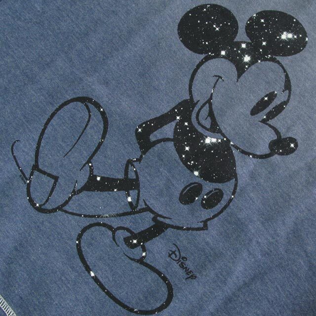 送料無料 Junk Food ジャンクフード Starry Night Mickey ミッキーマウス レディース スウェット トレーナー Kei Style