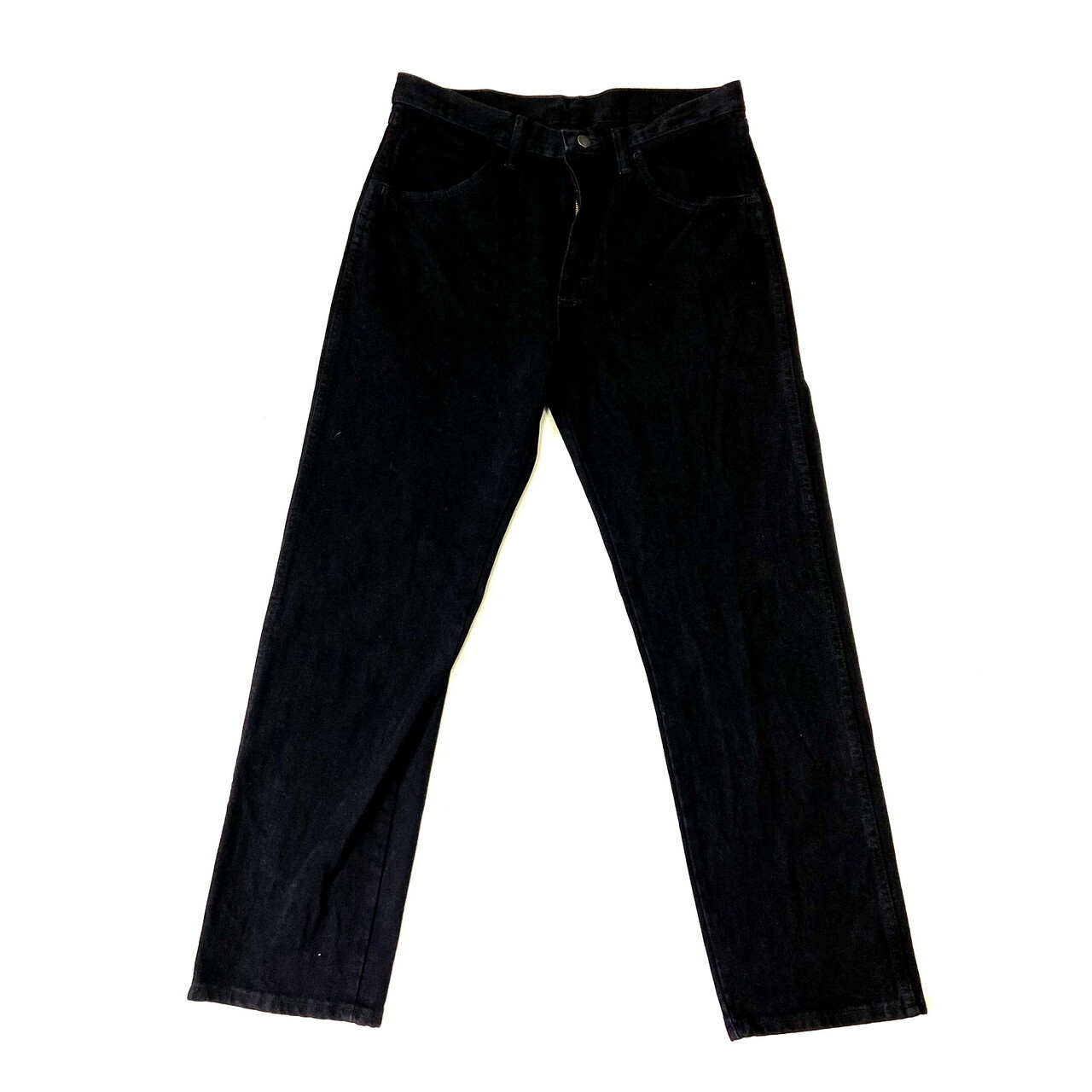 Rustler テーパード ブラックデニムパンツ メンズw33 古着 ジーンズ 黒 デニムパンツ Al2109 Cave 古着屋 公式 古着通販サイト