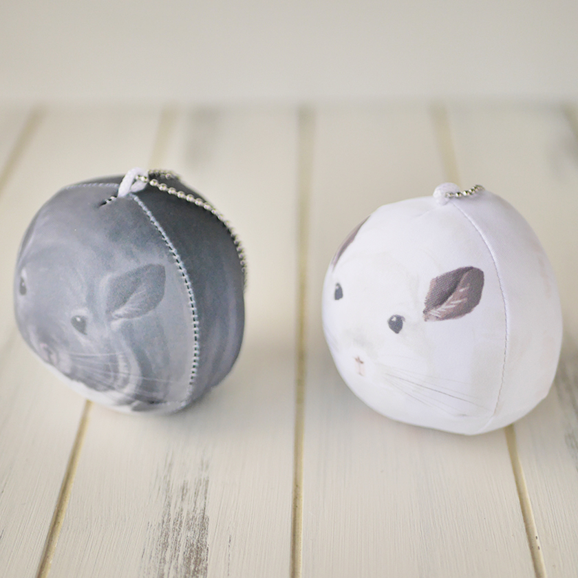 チンチラまんまるマスコット チンチラ雑貨markcrown チンチラモチーフのオリジナルグッズshop