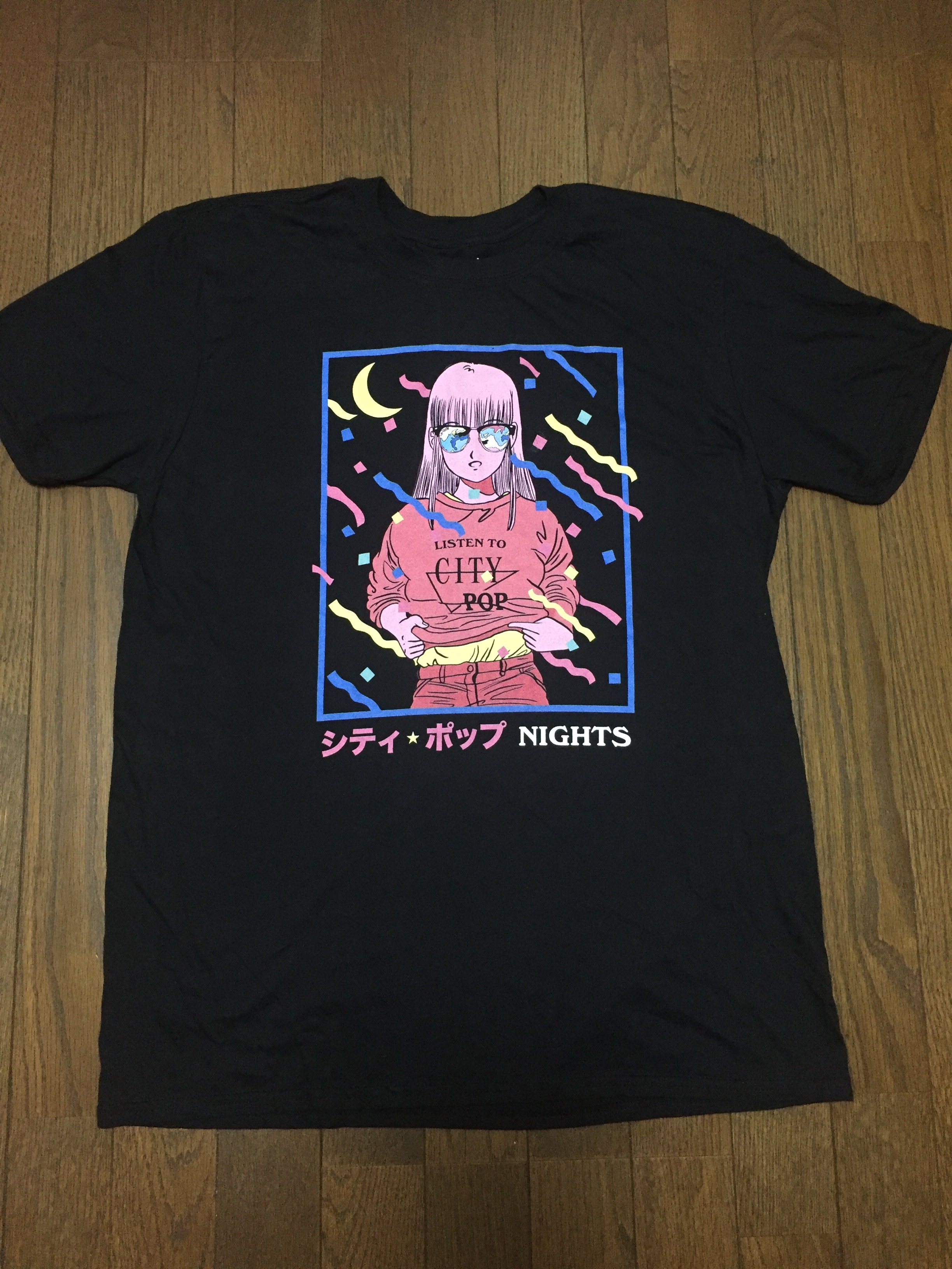 シティポップnightstシャツ 7010grindclothing