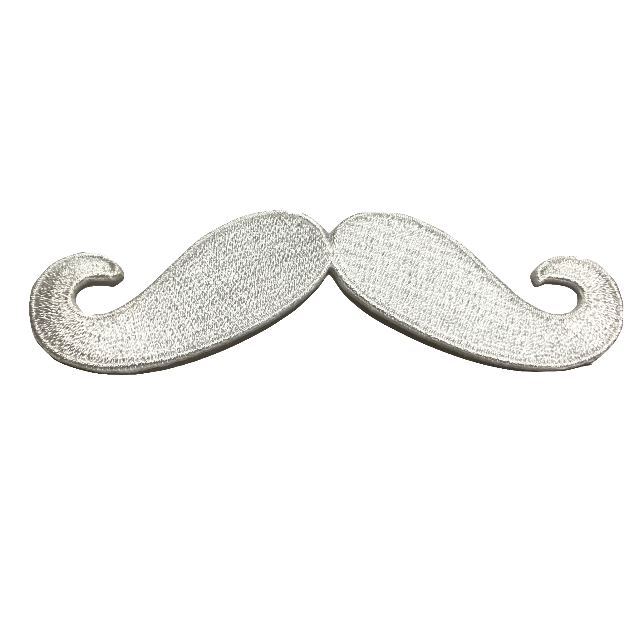 アップリケ ビッグひげ ホワイト Salon De Hanare