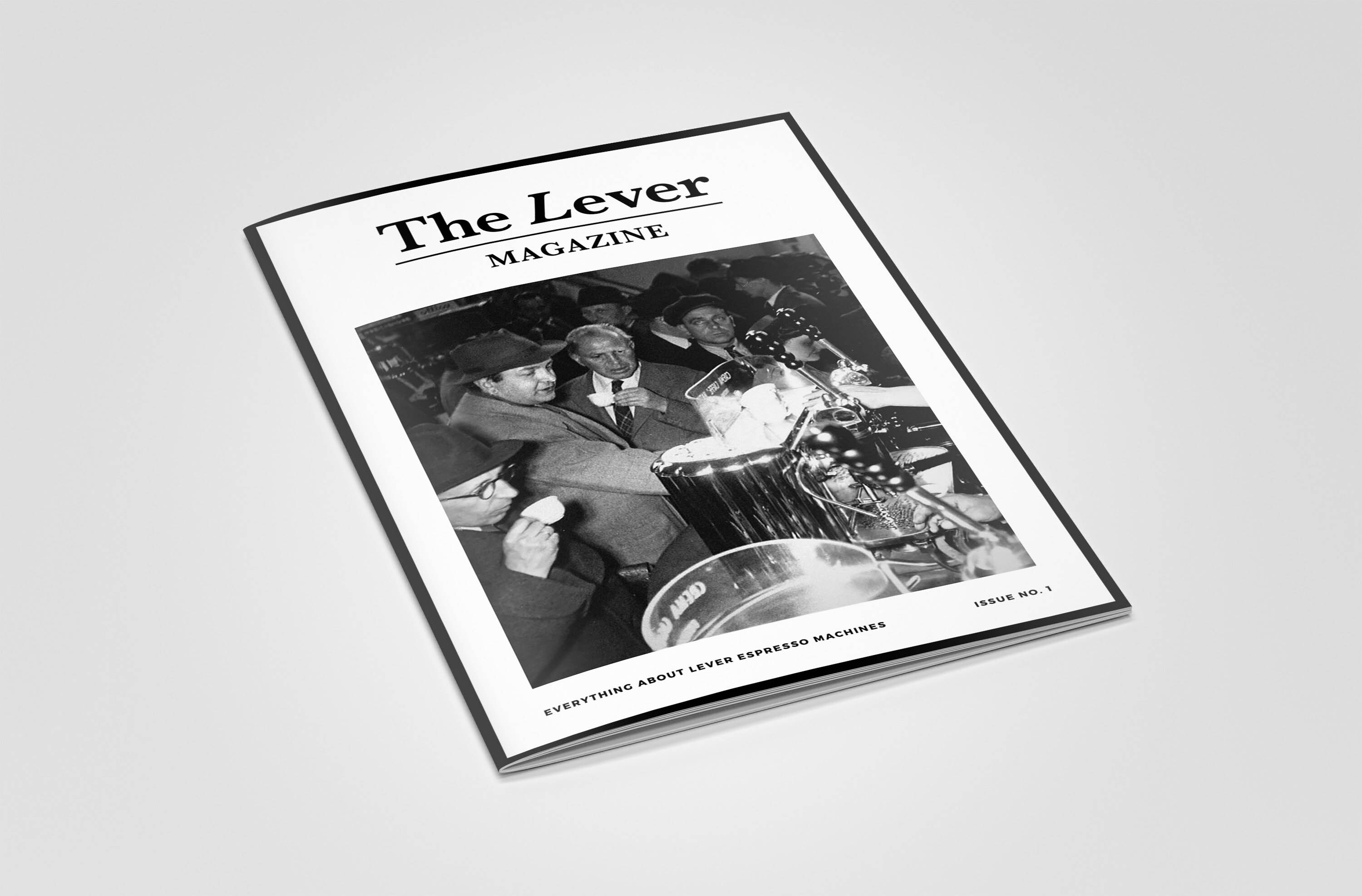 The Lever Magazine 創刊号 英語版 レバーエスプレッソマシン専門誌 クリックポスト 送料無料 Torr Toys Jp エスプレッソ用品