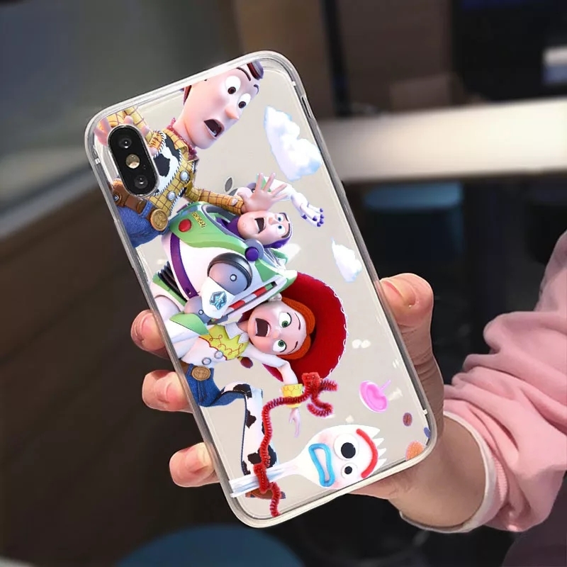 ラスト1点 Disney トイ ストーリー ウッディ バズ ジェシー フォーキーiphoneケース Smarket