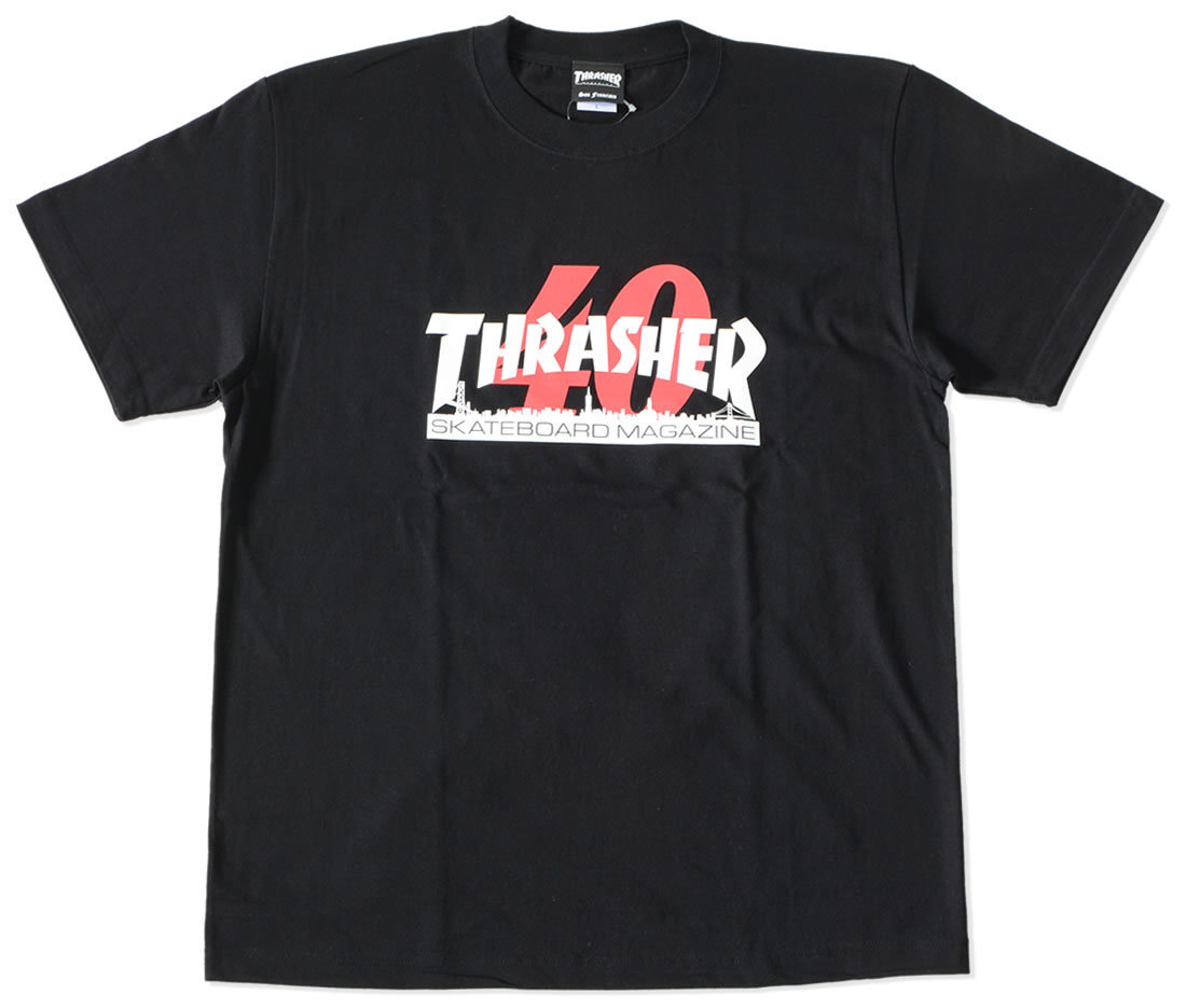 THRASHERより40周年記念モデルTシャツが入荷♪