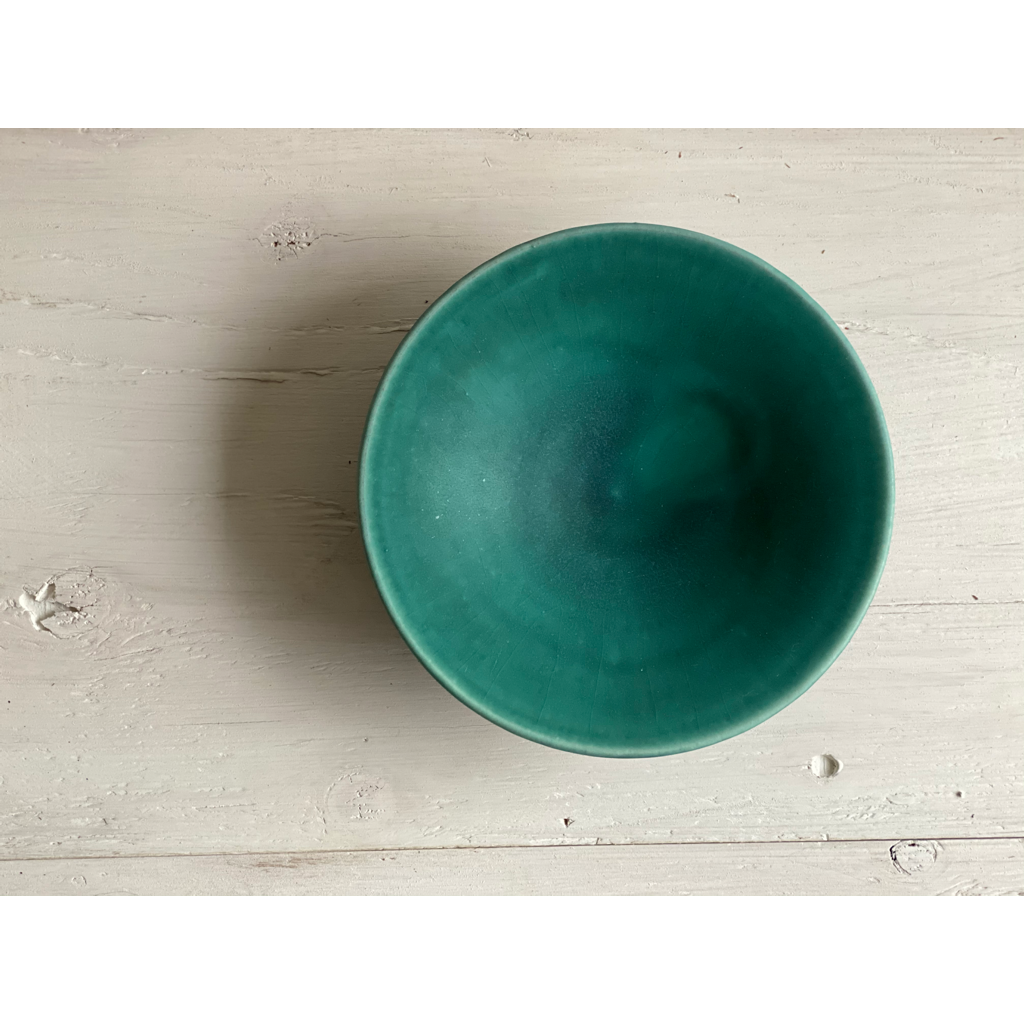 丹波焼 浅鉢 大 碧 みどり 19 7cm 丹波焼 窯元昇陽窯 器のある暮らし マグカップ 皿 酒器 茶器など