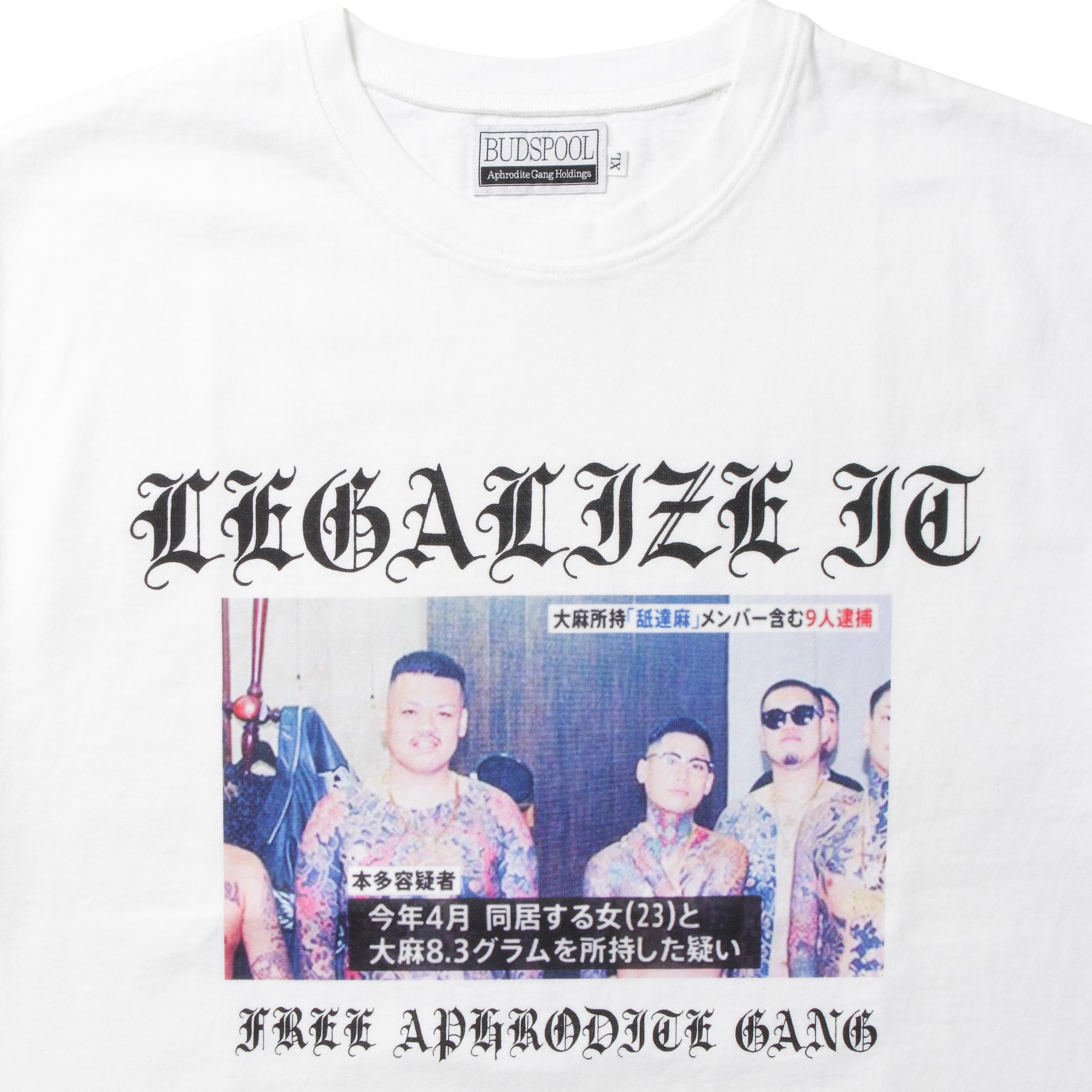 APHRODITE GANG HOLDINGS S/S TEE 即完 Lサイズ - Tシャツ/カットソー