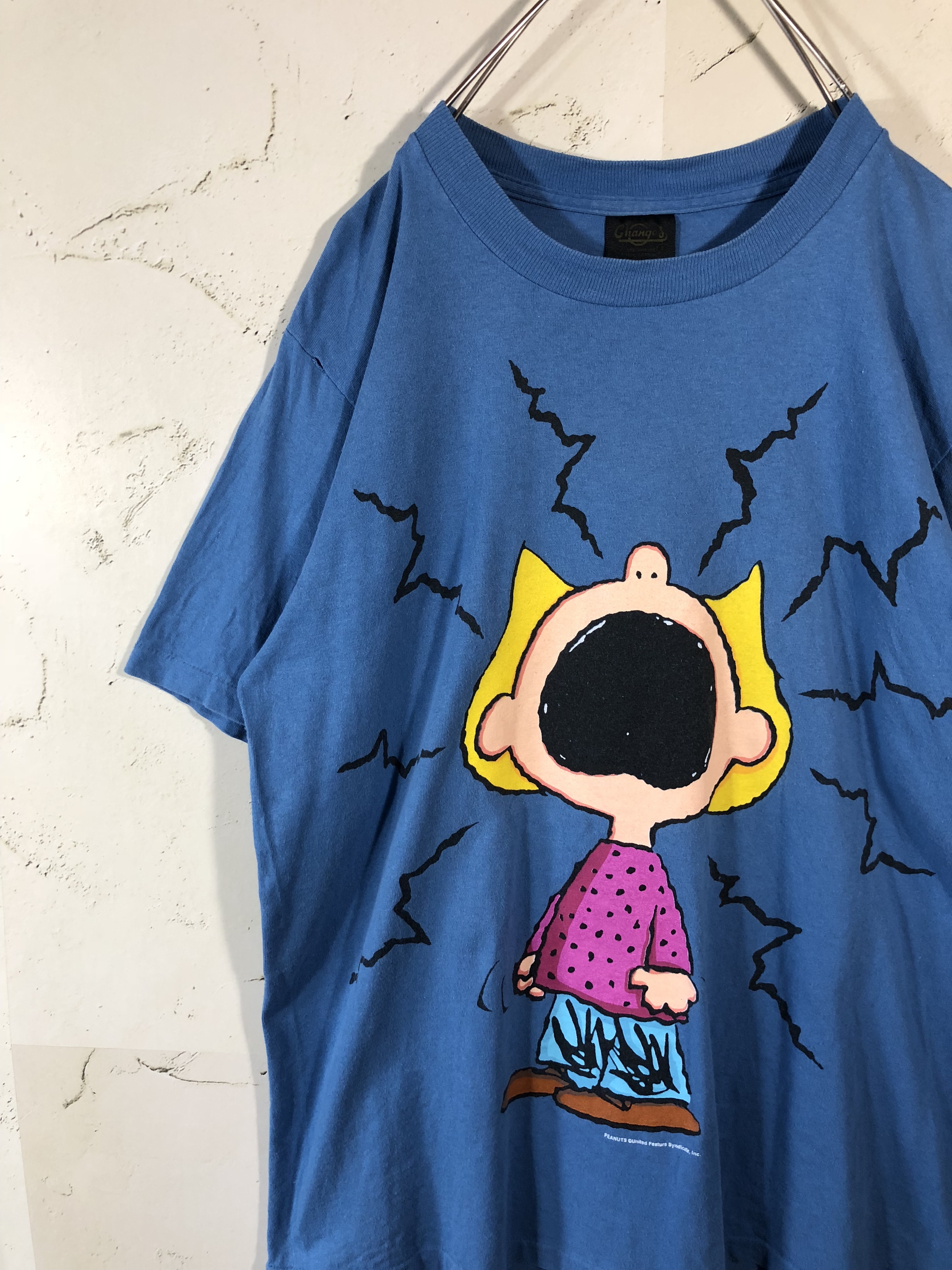 サリー 1990s ワーワー Tシャツ ピーナッツ スヌーピー ヴィンテージ 古着 0440 Dust Magnet Club ヴィンテージ 古着 トレンド古着 アメカジ 90s コレクティブル