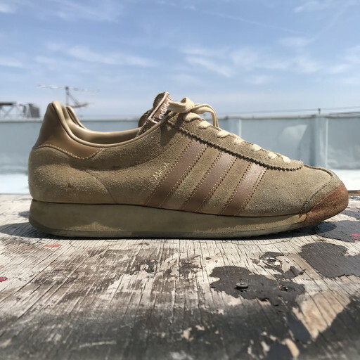 80 S Adidas Samoa アディダス サモア スエード レザー ベージュ オリジナル 日本製 当時物 Us7 5 硬化無し 希少 ヴィンテージ Agito Vintage