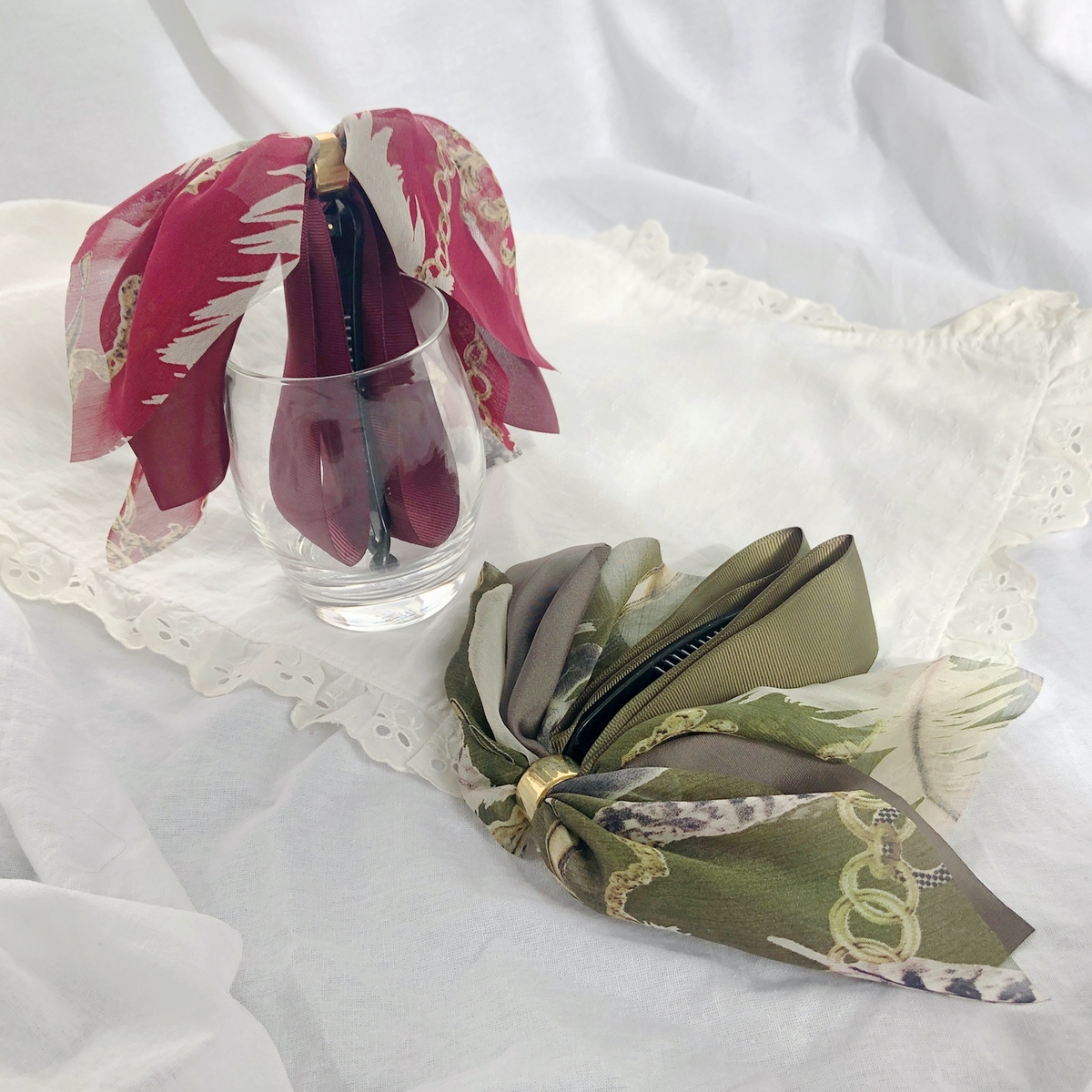 レトロ柄バナナクリップ バナナクリップ 大きめ レトロ 大人 シンプル おしゃれ かわいい 簡単 ヘアアレンジヘアアクセサリー セレクトショップオンリーユー