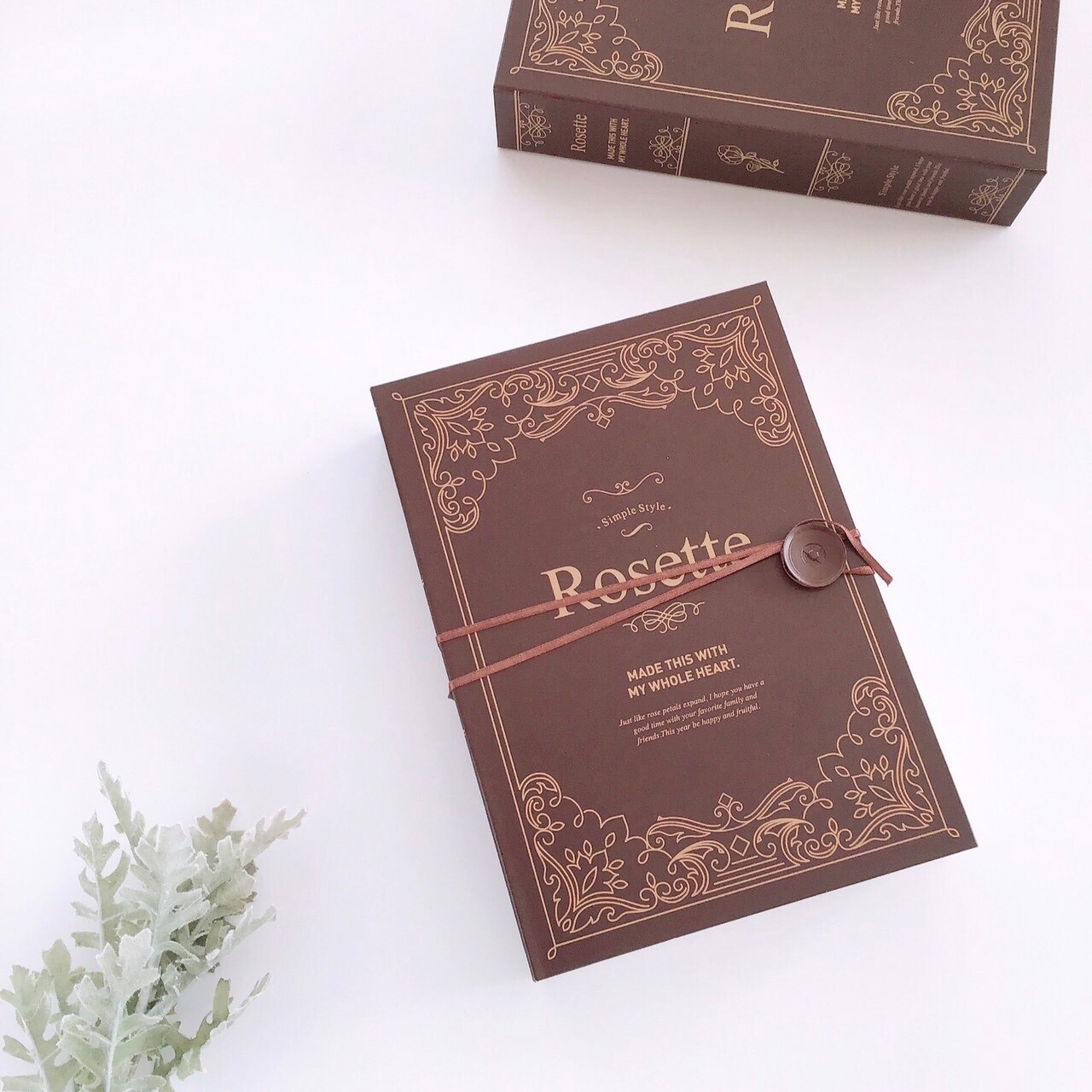 洋書デザイン オリジナル ギフトbox 出産祝い ギフト専門店 ロマンティック エレガント Rosette ロゼット