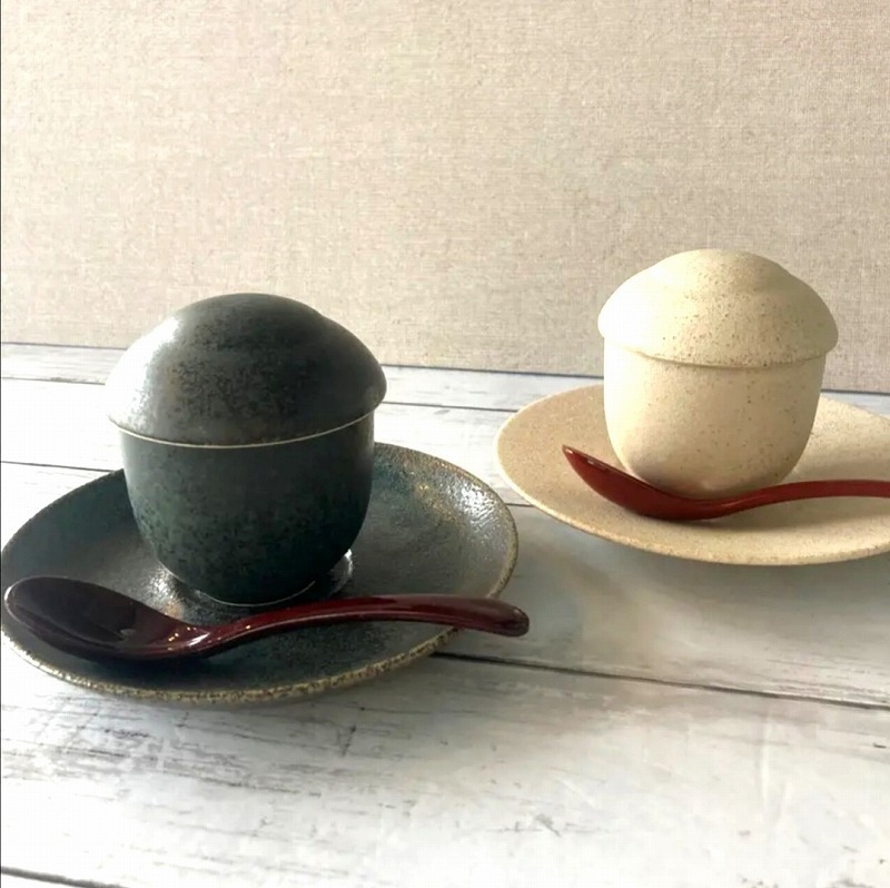 蓋つき茶碗蒸し碗 和食器 おしゃれ食器 業務用食器 茶碗蒸し器 食器のほっこり屋