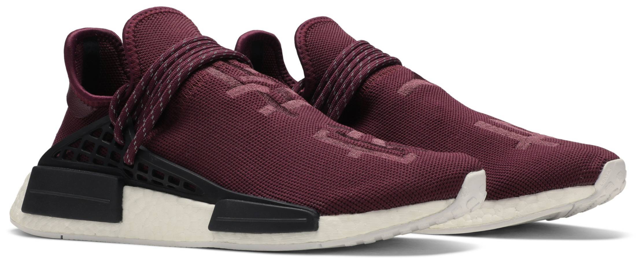 adidas nmd r1 pharrell hu friends and family burgundy