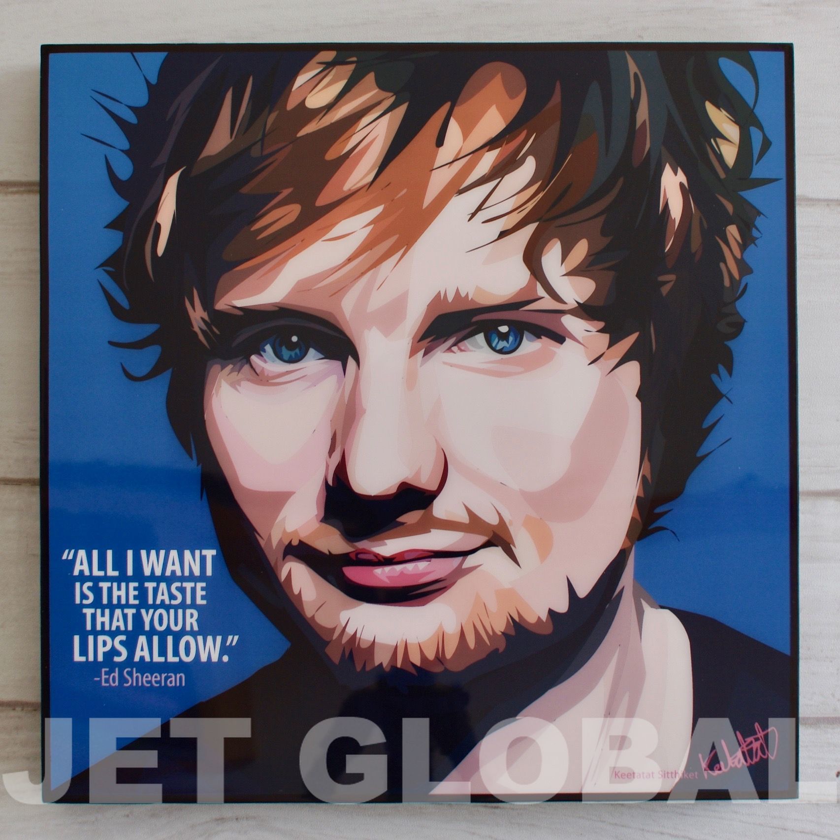 エド シーラン Ed Sheeran Mサイズ 26cm Papm 0043 ポップアートパネル フレーム公式通販サイト 商品数1000点超え