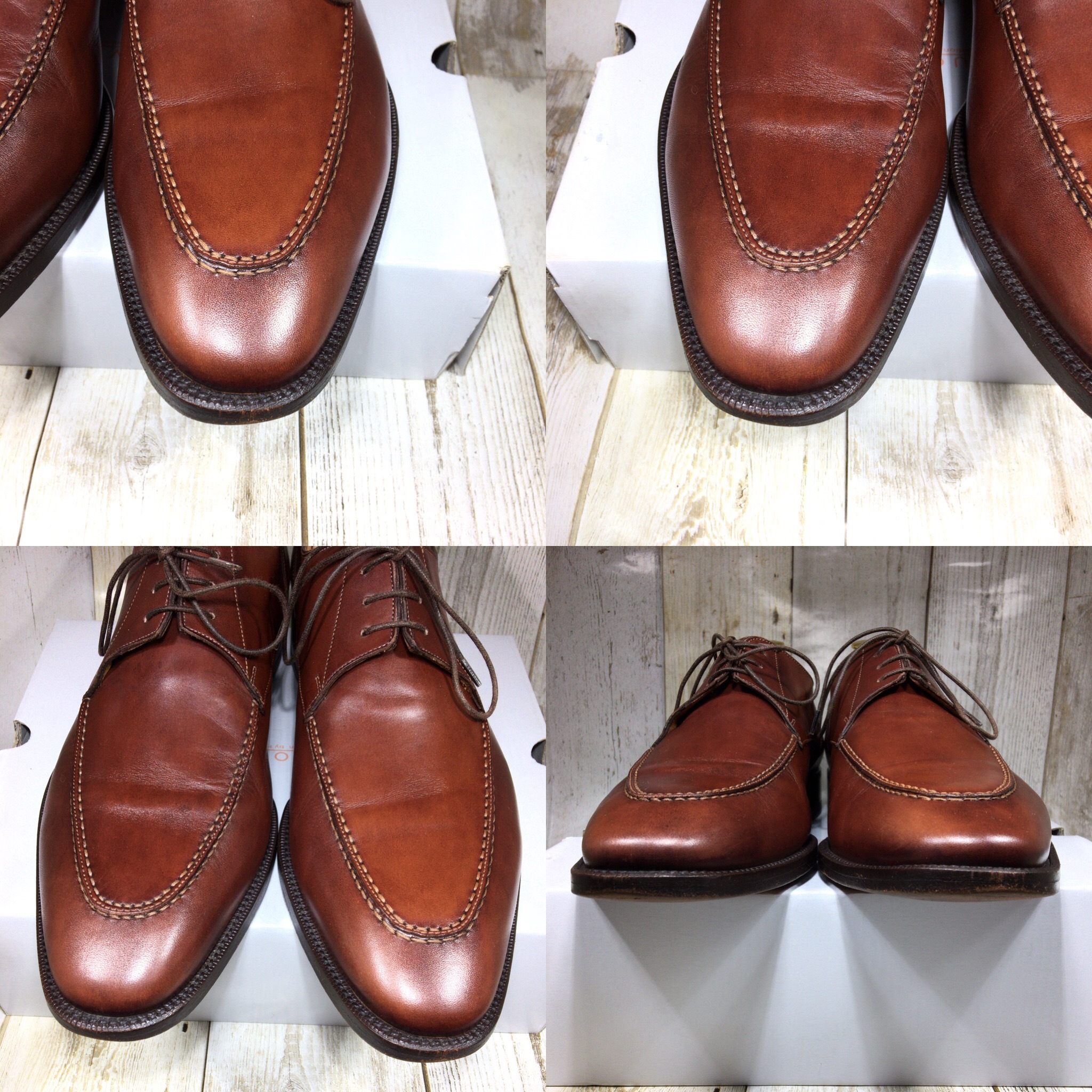 Santoni - 美品❗️イタリア名門《Santoni》Uチップの+aethiopien