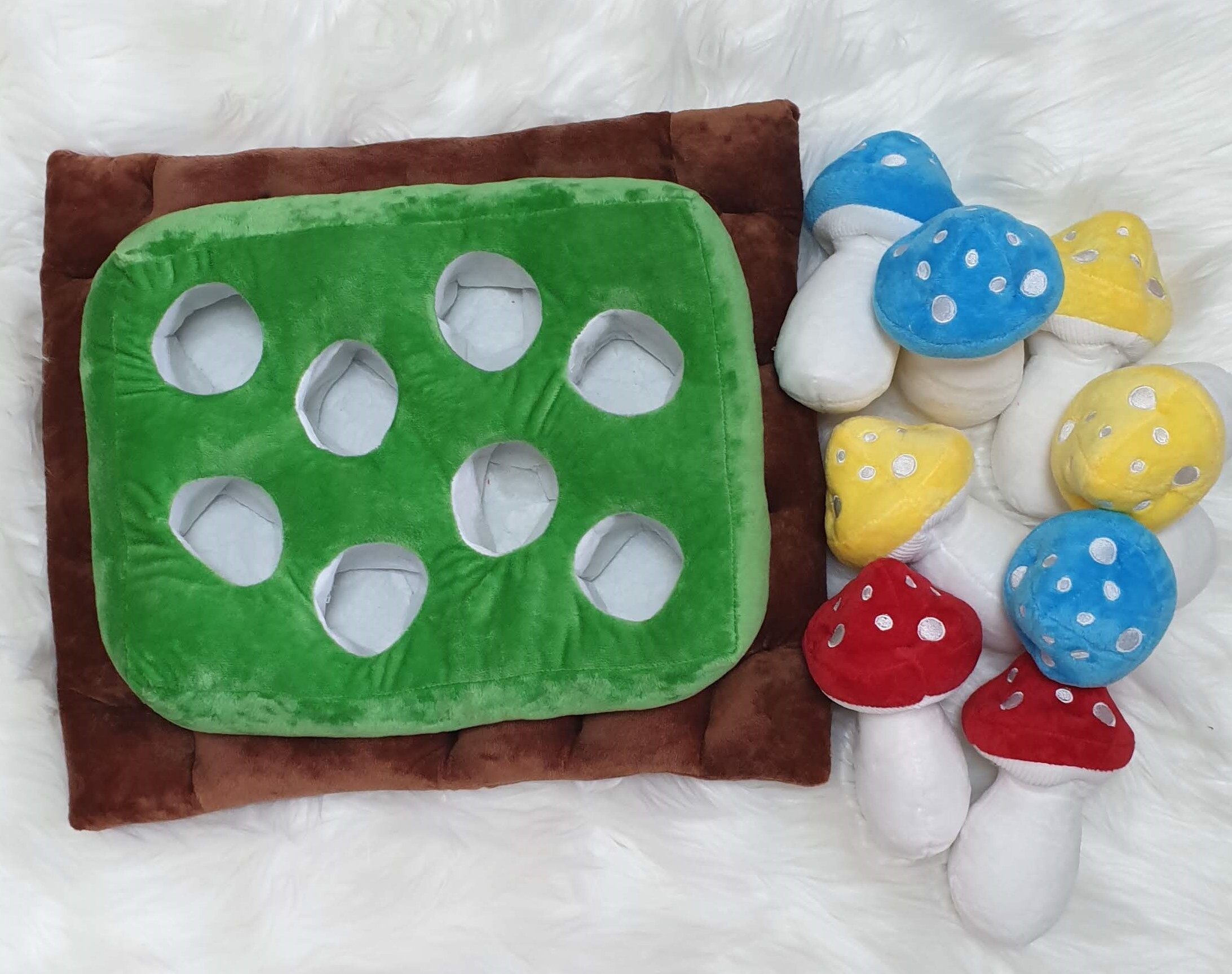 即納 ノーズワーク 犬用 玩具 おもちゃ きのこ Cozy Style