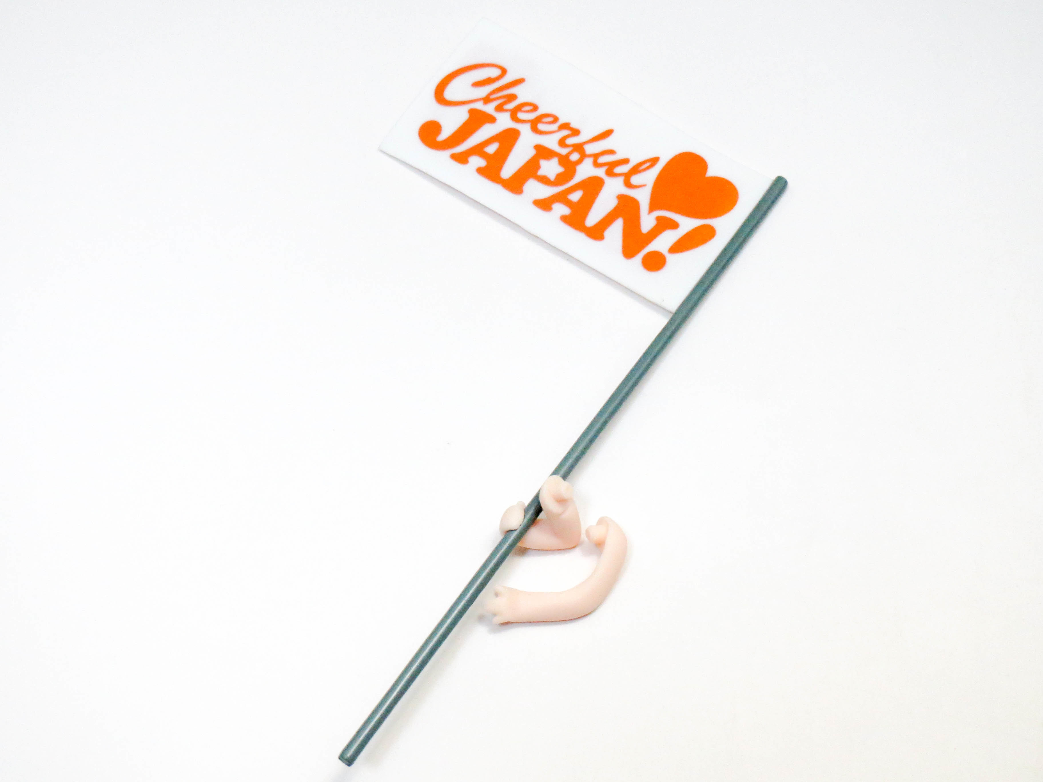 180 ぷちっと ロックシューター 応援ver 小物パーツ 旗 ねんどろいど ホビー通販 アニホープ