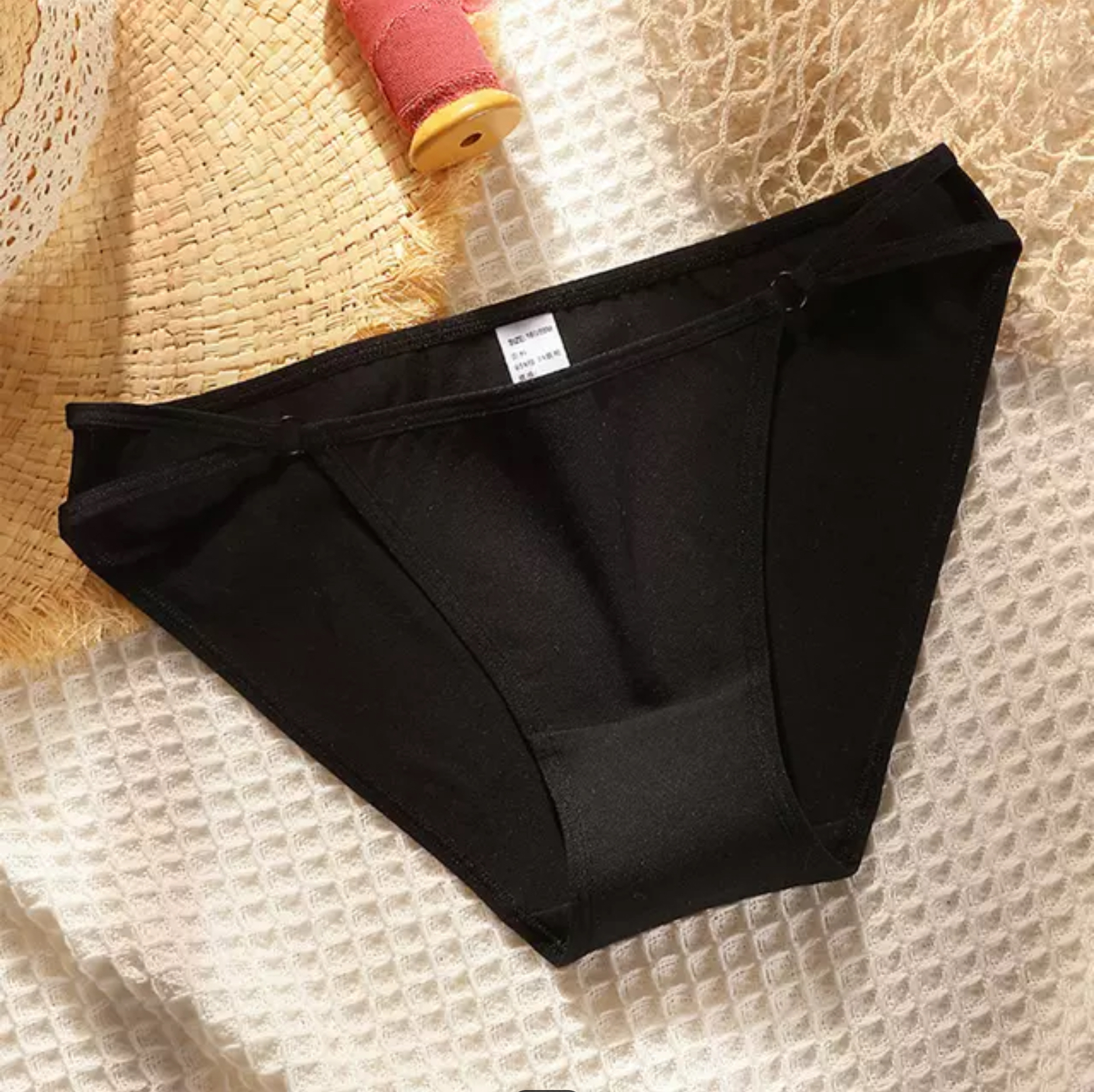 送料無料 6カラー イエロー 黄色 レディース シンプル コットン 綿 ショーツ 下着 ランジェリー パンツ パンティ La Preference