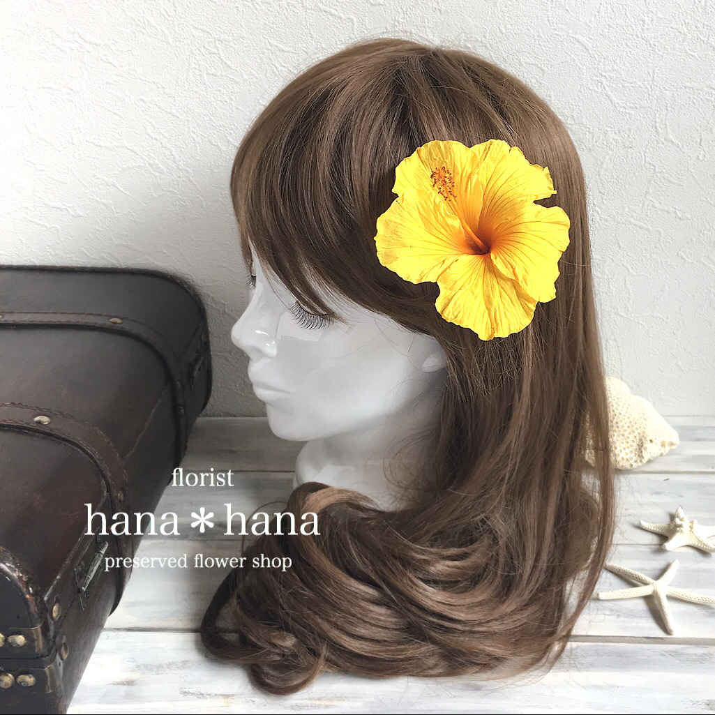 プリザーブドフラワー ハイビスカス髪飾り 大阪府 プリザーブドフラワー専門店 Florist Hana Hana プリザーブドフラワー ハイビスカス髪飾り 大阪府 プリザーブドフラワー専門店 Florist Hana Hana