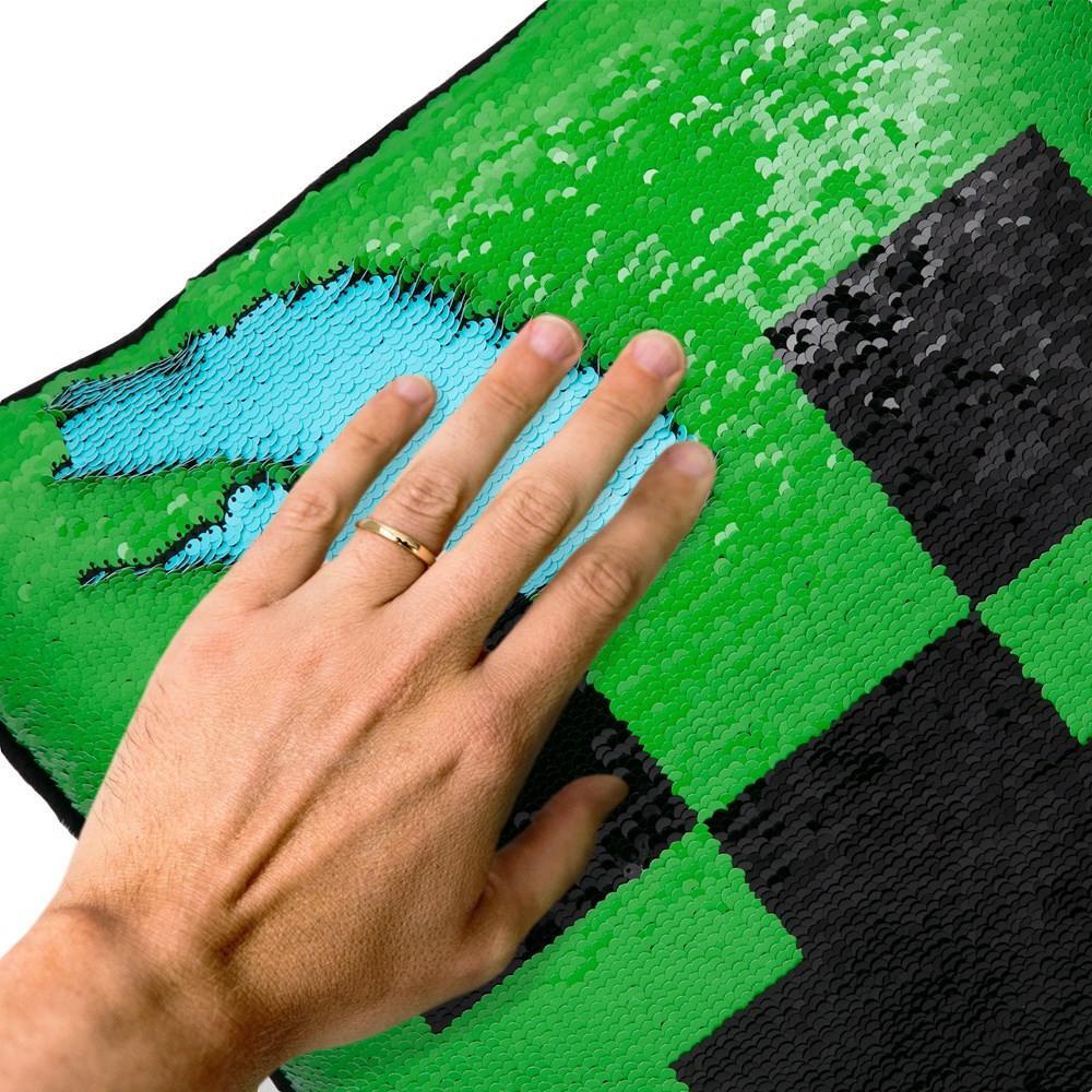 クリーパー スパンコールクッション マインクラフト インフォレンズ Controller Company Official Online Store