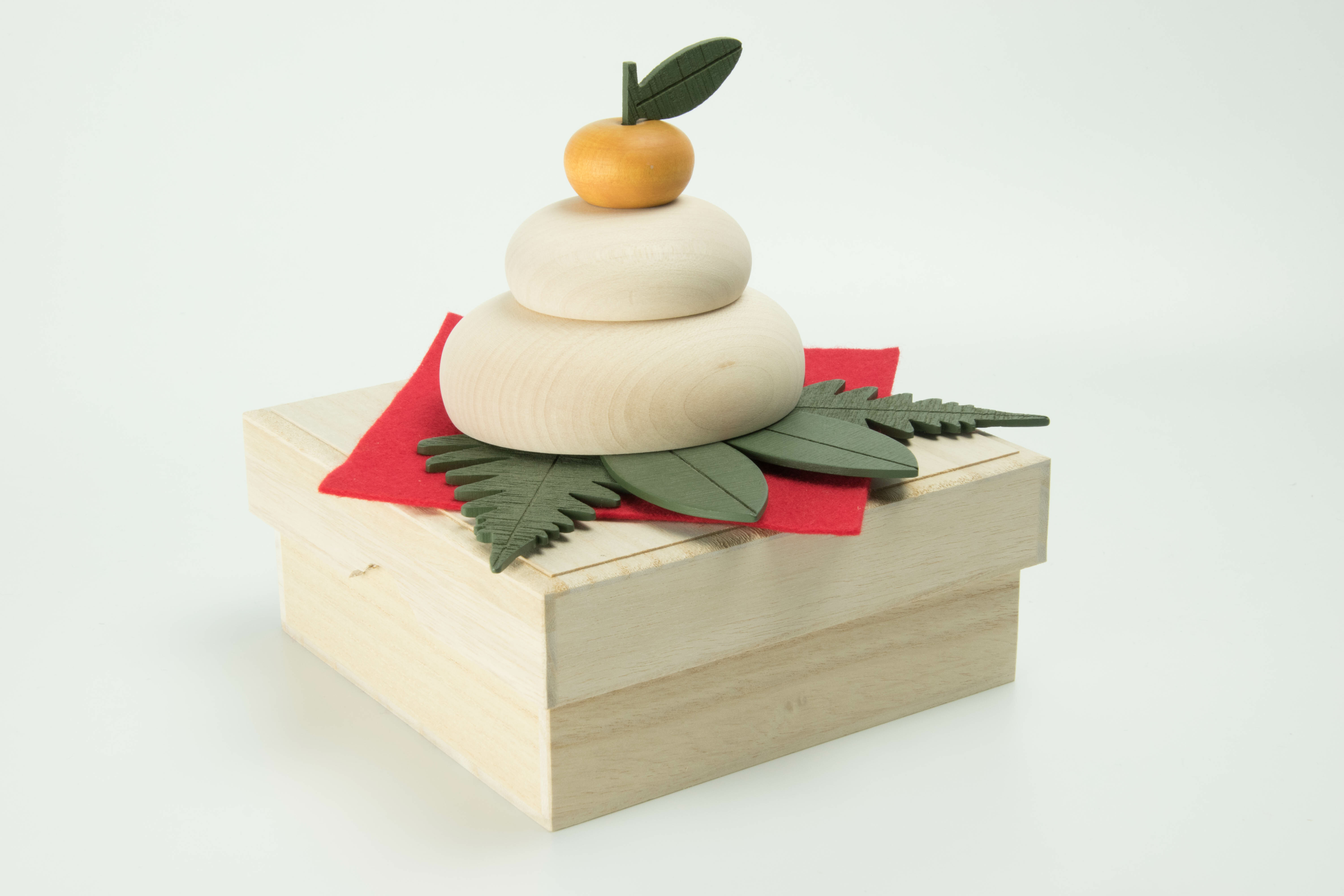 きのいい鏡餅 木製かがみもち ハンドメイド 木製インテリア雑貨 ウッドアート 楽 オフィシャルネットショップ