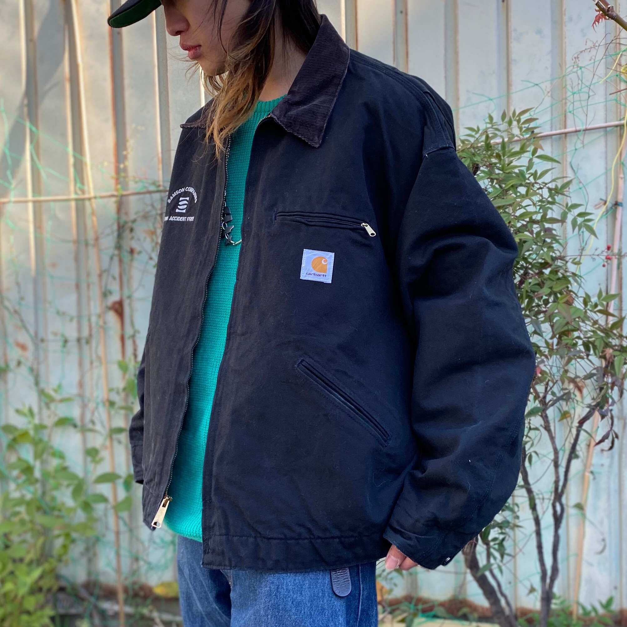 Carhartt ワークジャケット 黒 | consecurity.com.br