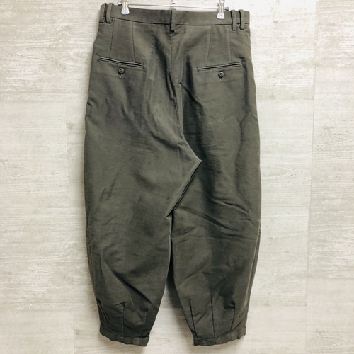 M S Braque エムズ ブラック 19aw Harlem Pants パンツ 38 カーキ 中目黒b 12 ブランド古着brooch