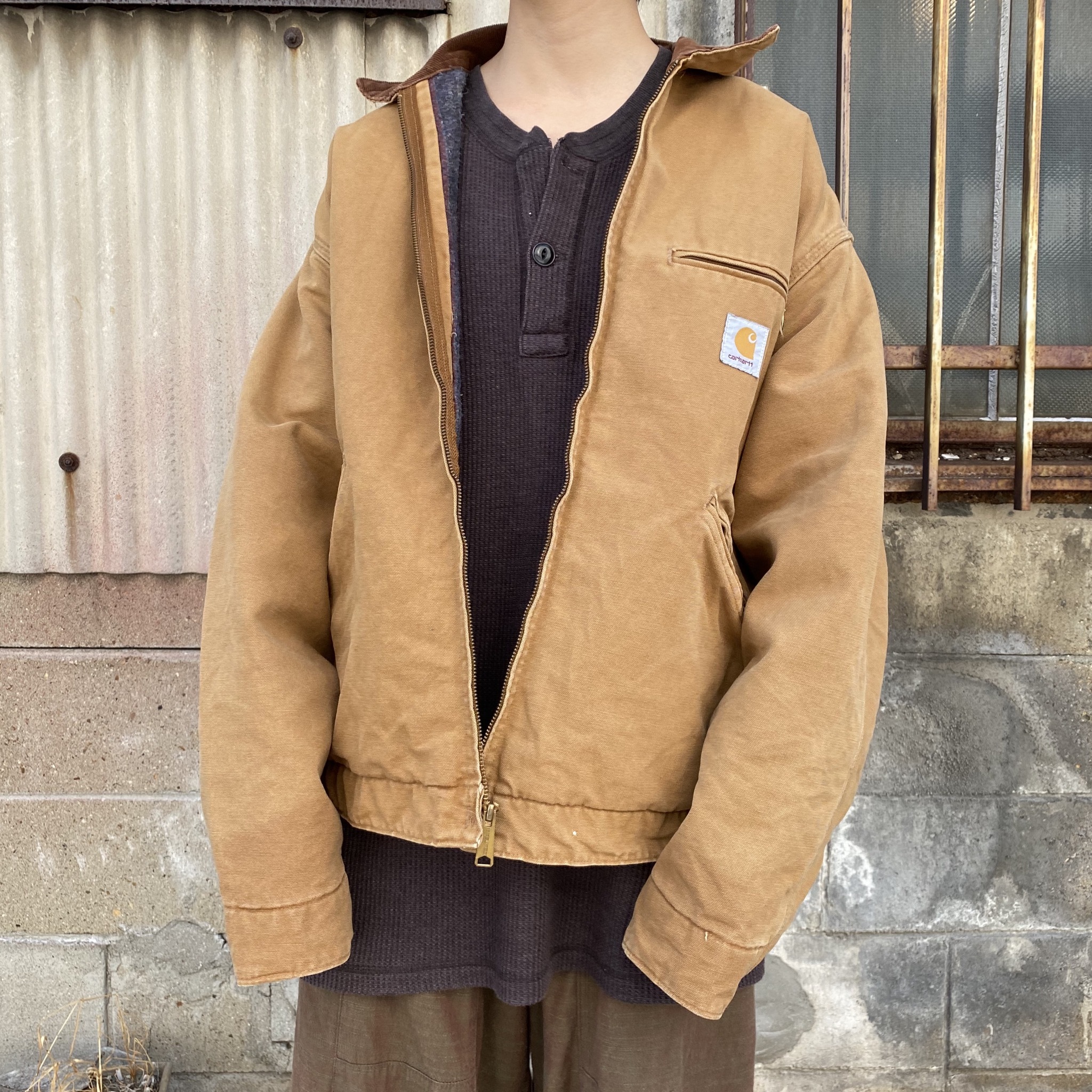 つやあり USA製 carhartt カーハート デトロイト ジャケット XXL