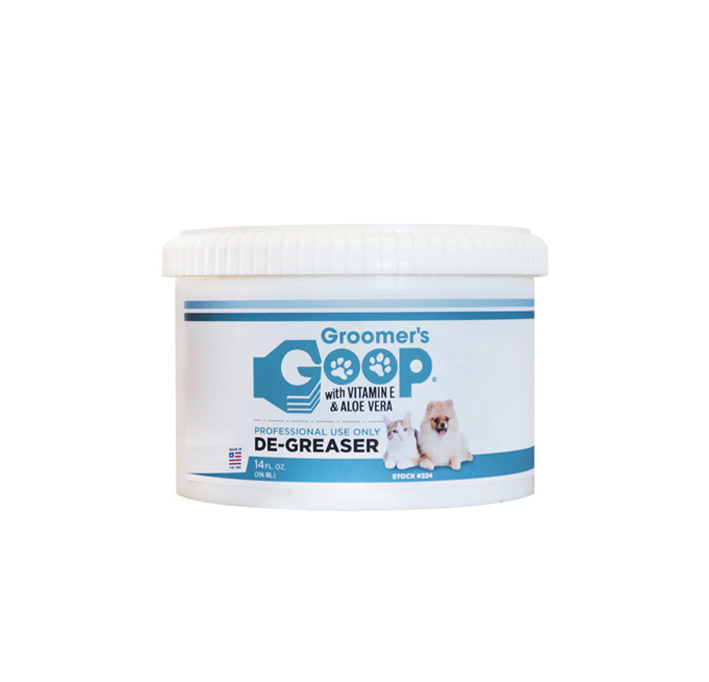 Goop 犬猫用 皮脂除去 脂落とし クリーム小 396ml Foldy Groomer S Goop