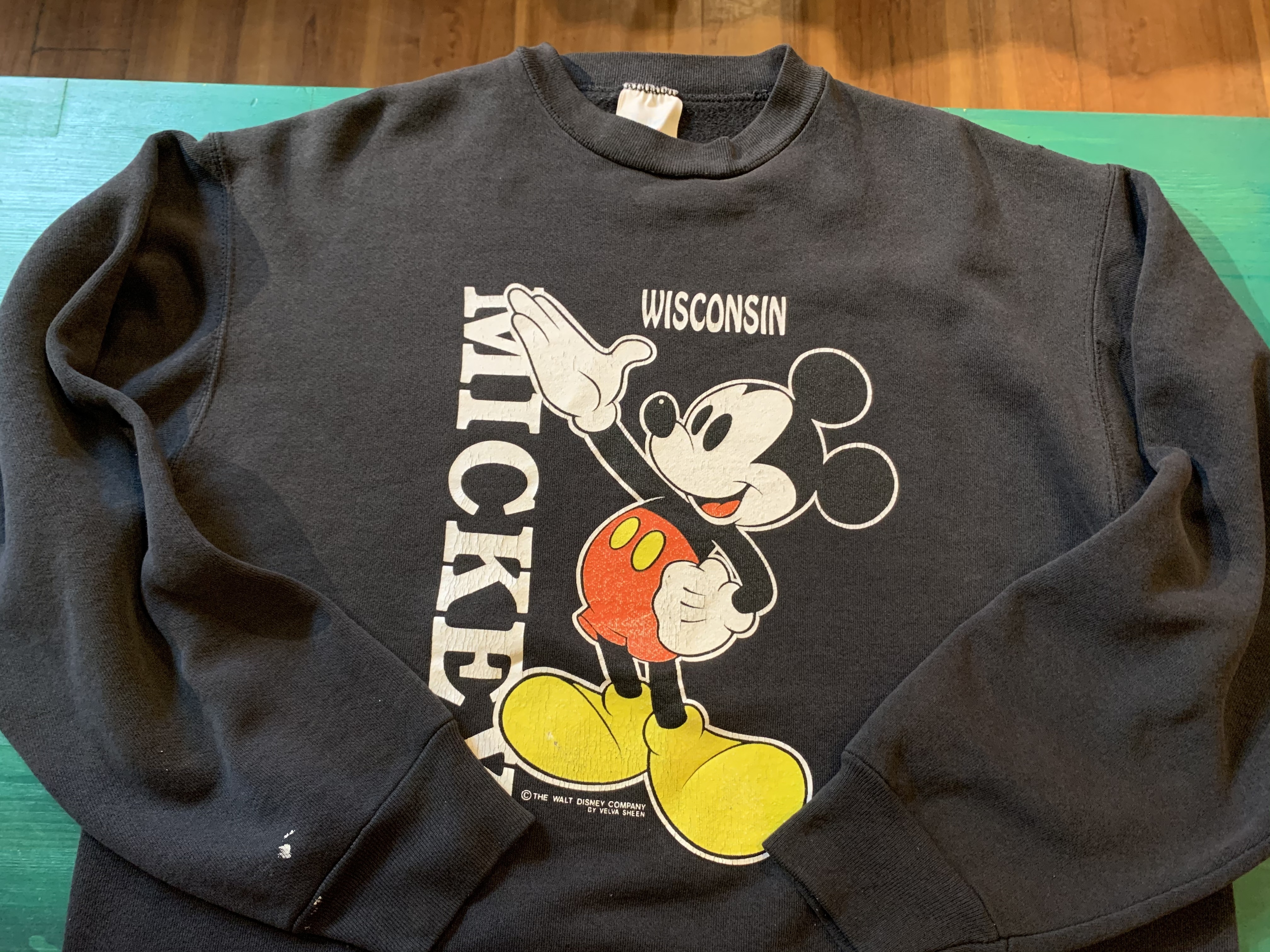 Usa製 90s Walt Disney Micky ディズニー ミッキーマウス スウェット L 水戸 古着屋 マジカル