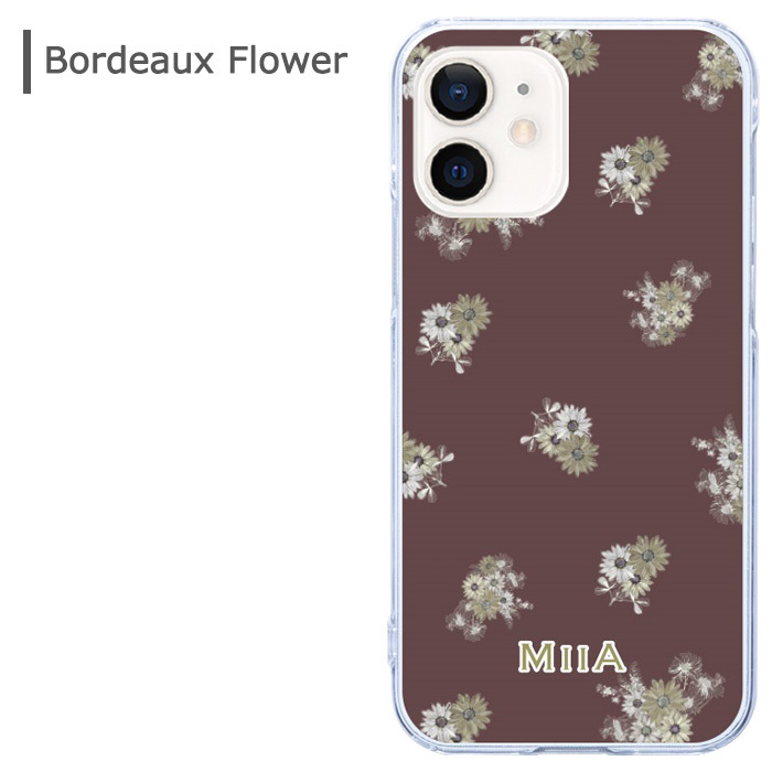 Iphone12 Iphone12pro Miia ケース カバー Pc ハード ハードケース クリア クリアケース シンプル かわいい 大人 ミーア 花柄 フラワー カーネーション マーガレット アイフォン トゥエルブ プロ Iphone 12 Pro 6 1 Iphone12ケース スマホカバー スマホケース S Ow 7h798