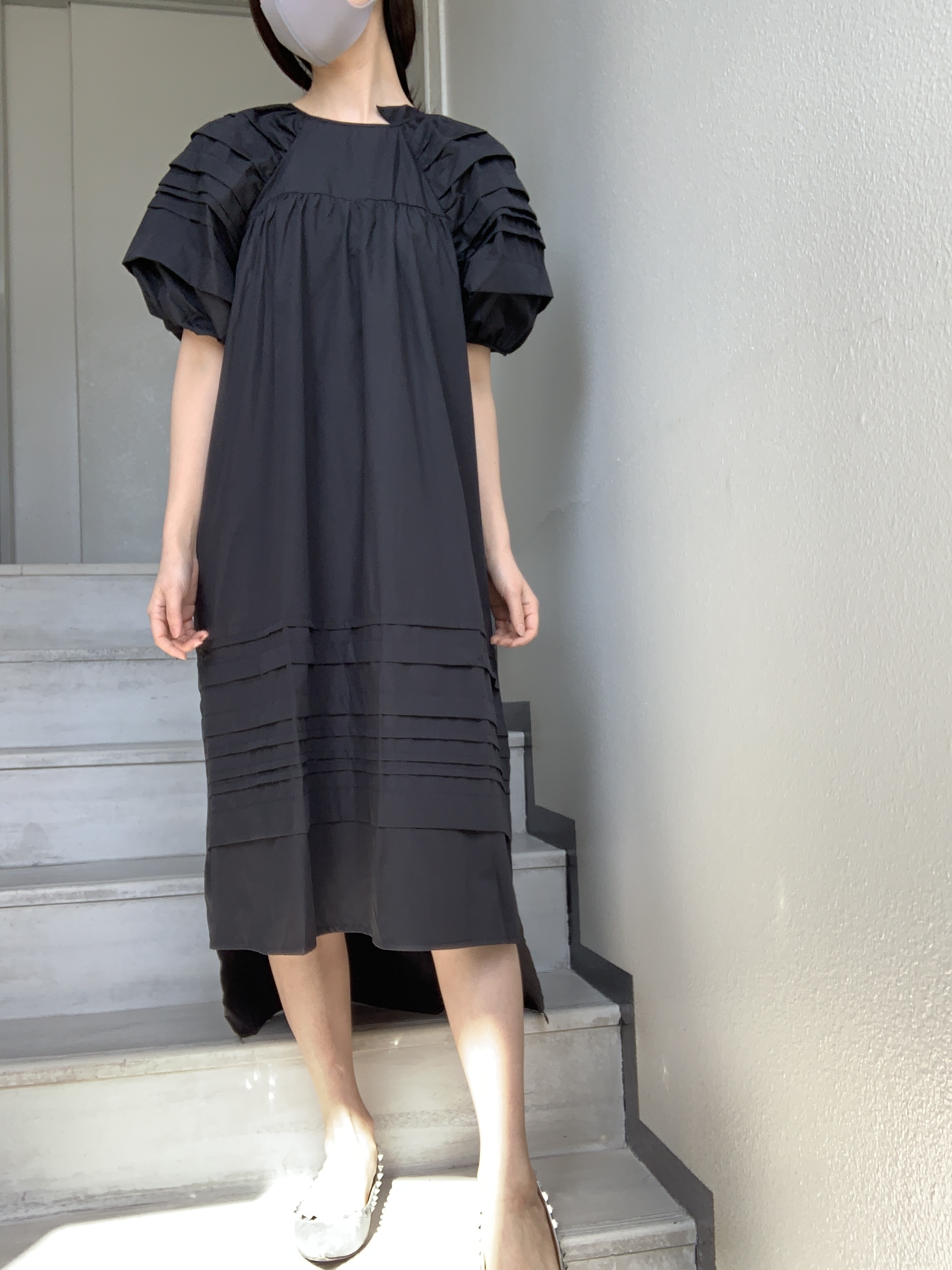 Imported No Brand バルーンスリーブワンピース 740 330 フクハラ