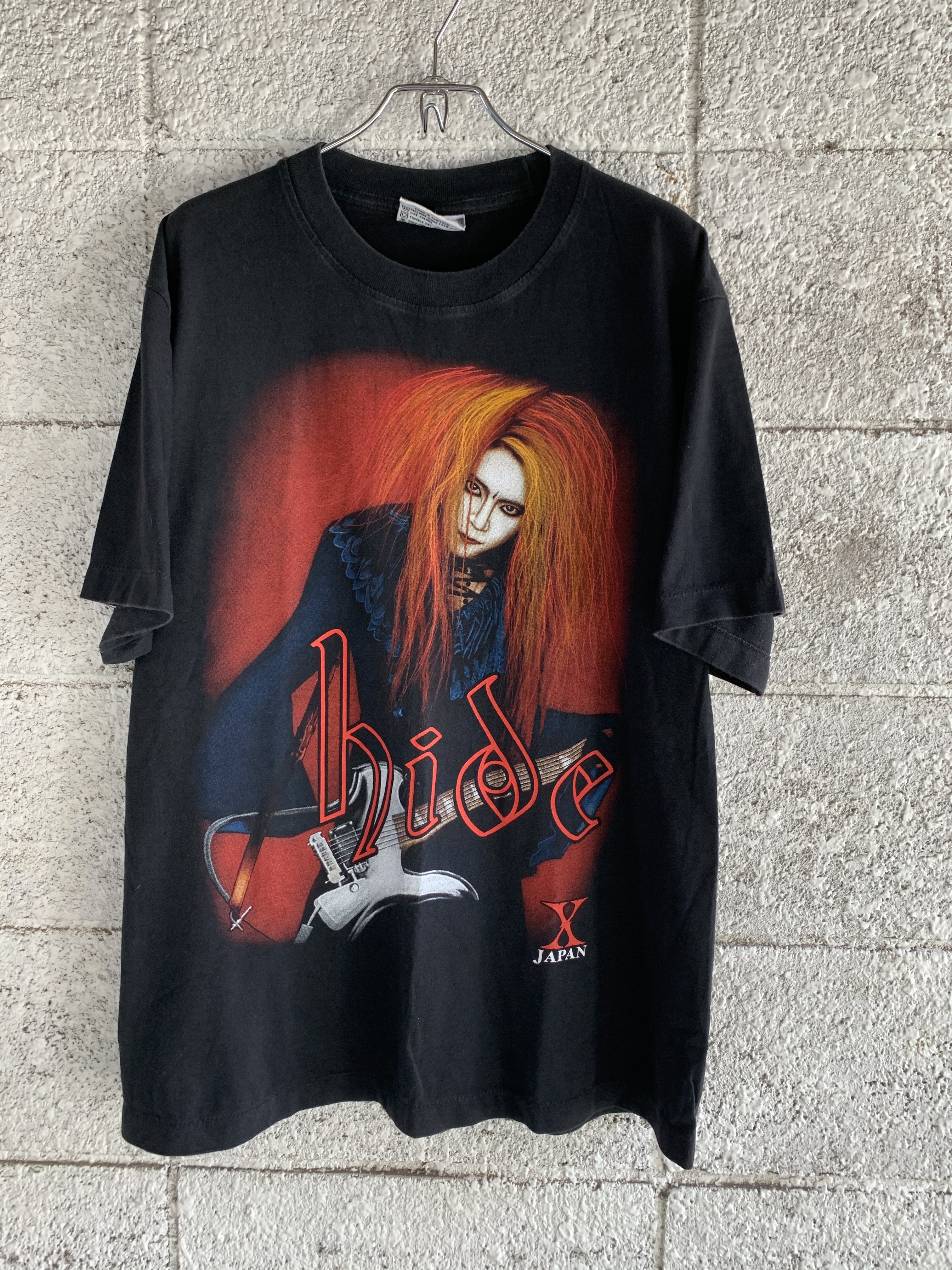 90s X Japan Hide エックスジャパン ヒデ バンド Tシャツ L 水戸 古着屋 マジカル