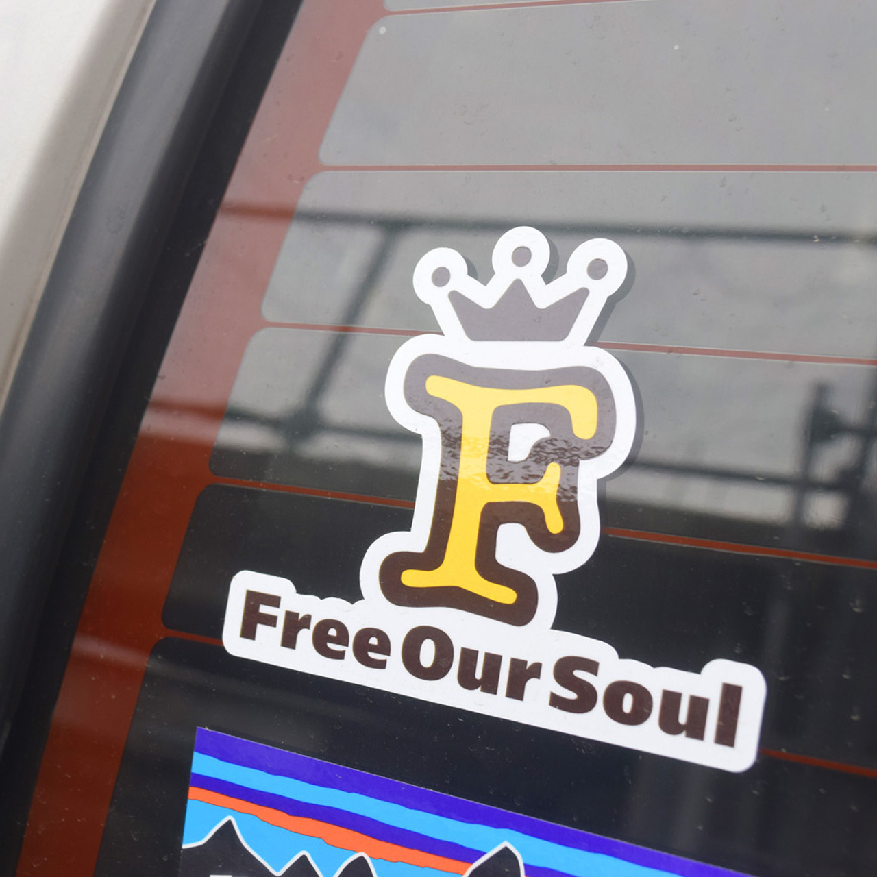 Free Our Soul オリジナルステッカー 防水 Uv加工 沖縄モリンガ Free Our Soul