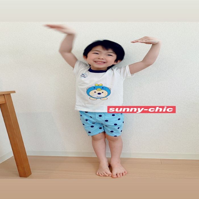 子供服 パジャマ 可愛い 家着 男の子 部屋着 安い くま Sunny Chic 子供服 ファッション通販サイト