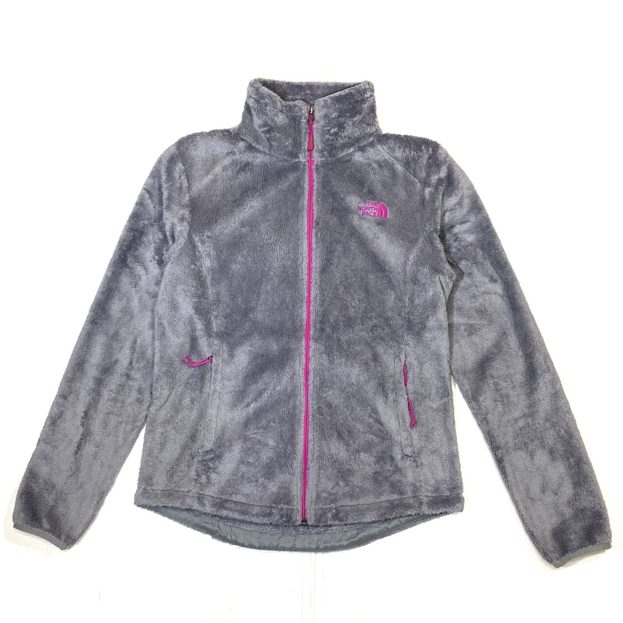 The North Face ザ ノースフェイス ハイロフト フリースジャケット アウトドアジャケット レディースs グレー 古着 ブルゾン ジャケット Cave 古着屋 公式 古着通販サイト