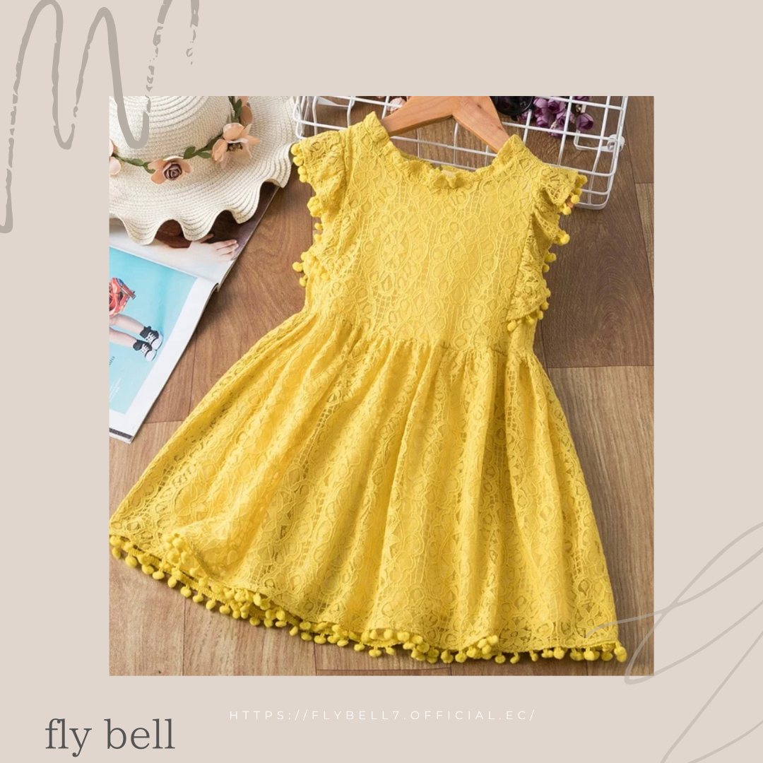 即納 総レースワンピース 海外子供服 ワンピース 春 ガール プチプラ 海外子供服 Fly Bell Import Select Shop