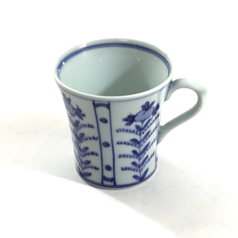芙蓉手マグカップ 藍の器 青雅堂