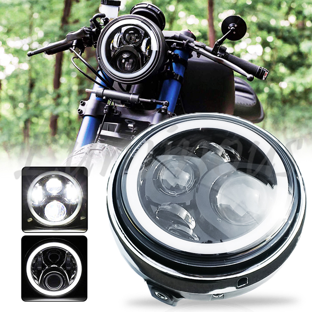 180p 最新 Ledヘッドライトユニット ケース付き エンジェルリング イカリング Assy Luminousshop