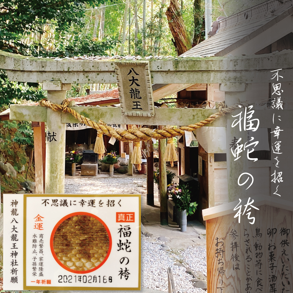 神龍八大竜王神社 福蛇の袴 有限会社きくち観光物産館