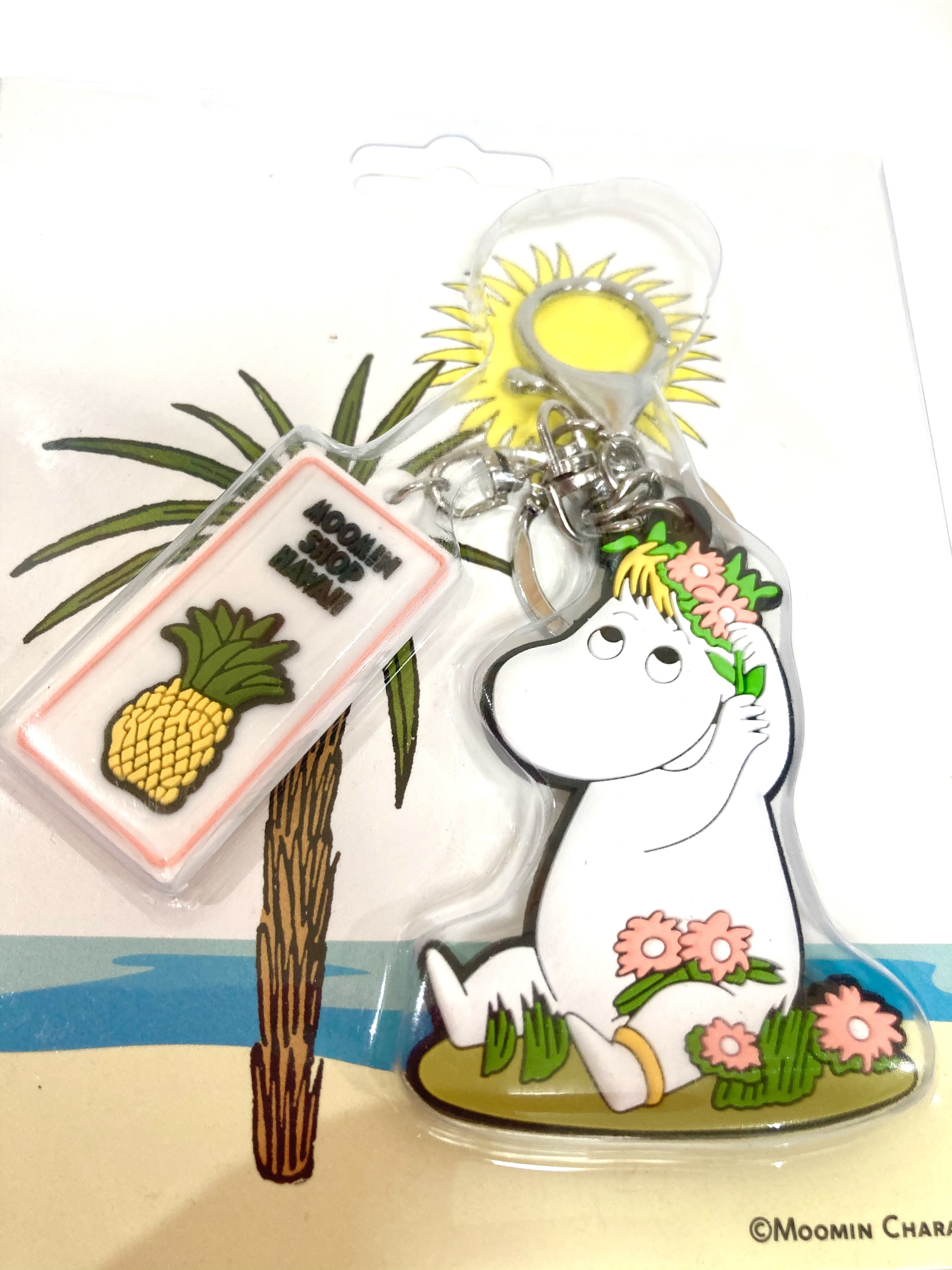 ハワイ限定 ムーミン キーホルダー スノークのお嬢さん Sun湘南ギフト