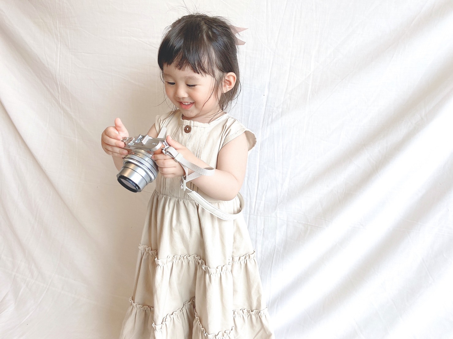 ティアードマキシワンピース こどもふく Princessbaby