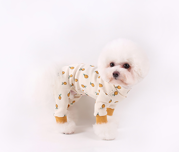 Lemon All In One S Xl 2color 犬服 秋冬 新作 可愛い 犬の服 ロンパース ドッグウェア 小型犬 中型犬 猫 ペット用品ショップ Nari Pet